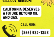 Take action with us: call Governor Newsom.